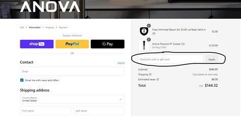 anova coupon code|Anova Discount code: Off → August 2024 .
